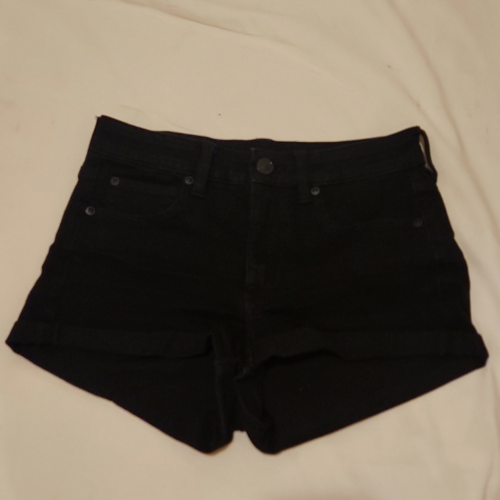 American Eagle, Size 6, Black Shorts